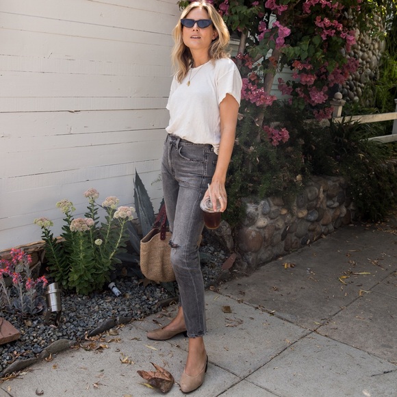 nwt citizens of humanitydree high rise slim crop